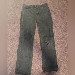 Cotton On Black Straight-Leg Women's Jeans